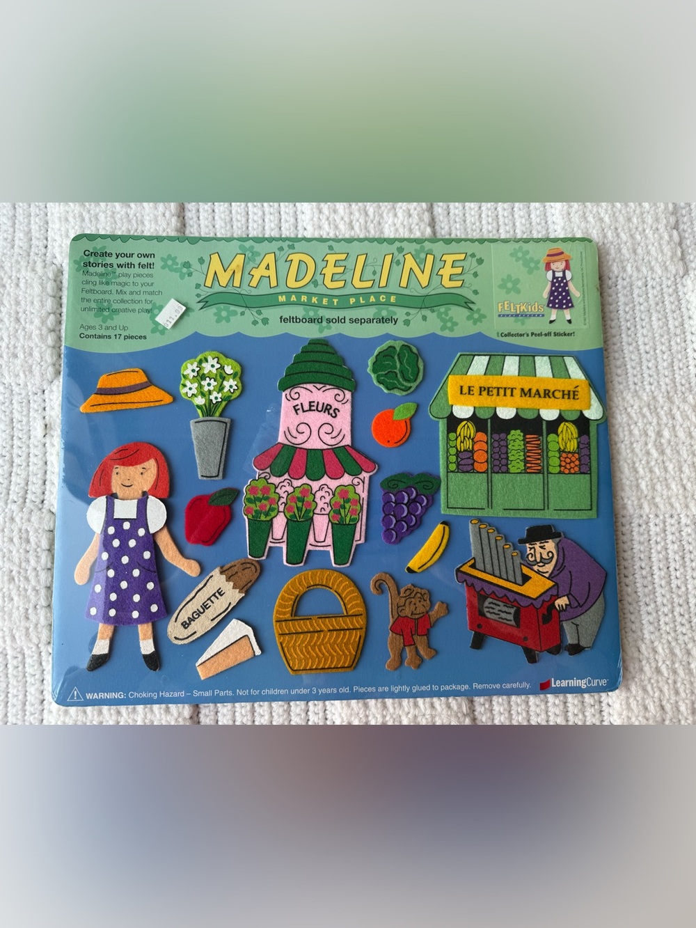 Madeline Market Place Felt Board Activity